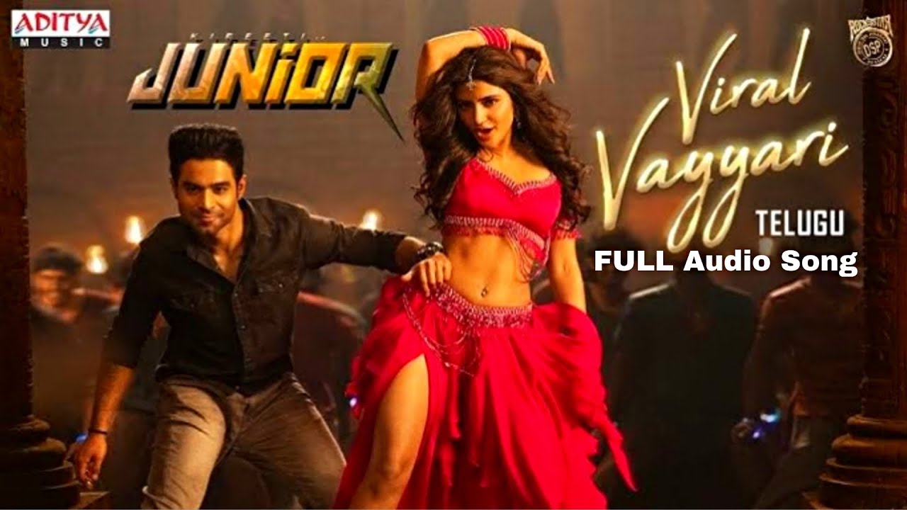 Viral Vayyari Full Audio Song | Junior Movie | Kireeti | Sreeleela | Radha Krishna | DSP Telugu Song