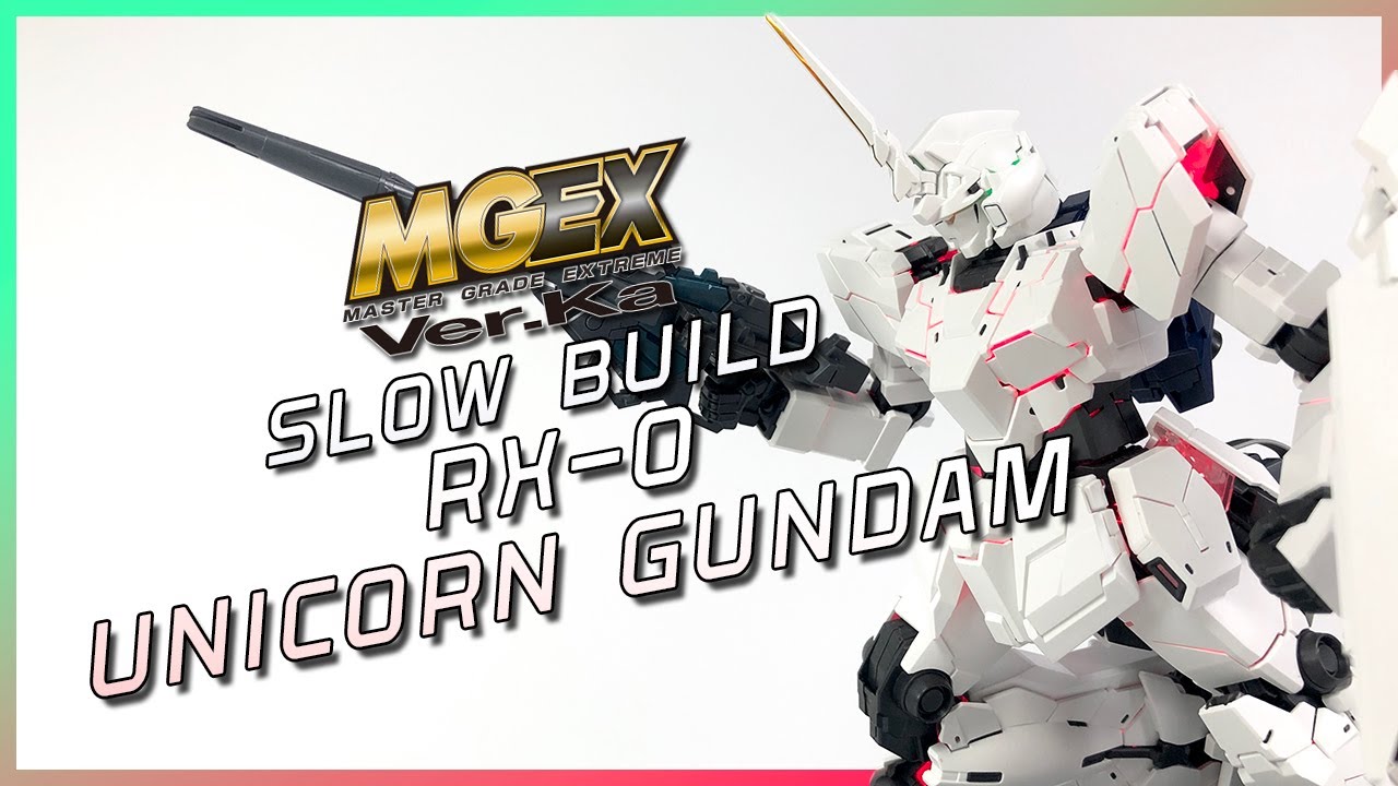 [The most beautiful MG Gundam] 1/100 MGEX RX-0 UNICORN GUNDAM &ndash; MOBILE SUIT GUNDAM UNICORN &ndash;