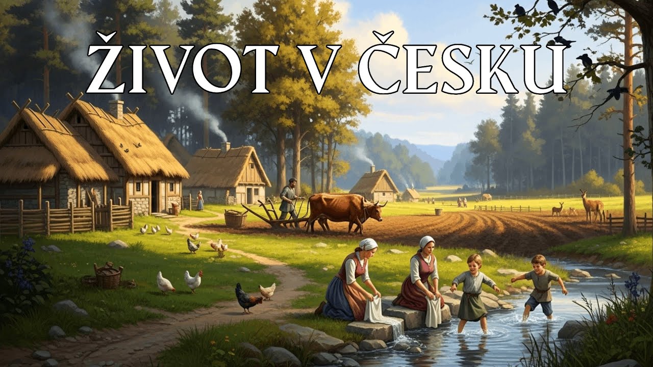 život na &uacute;zem&iacute; Česka v 9. stolet&iacute;
