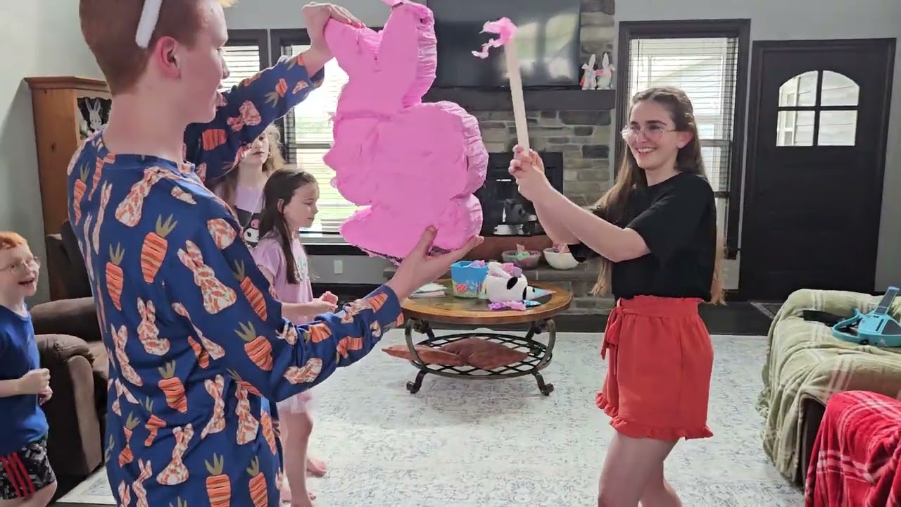 Pinata on Easter 2025
