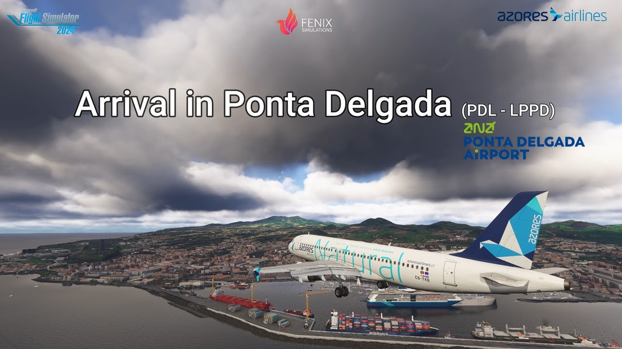 MFS 2024 -  landing in Ponta Delgada ILS 30 -Azores