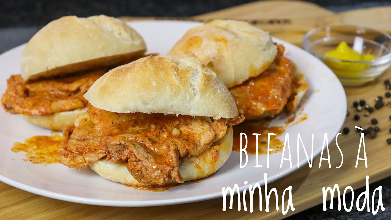 Receita de Bifanas de Porco &agrave; Minha Moda | Deliciosas e Suculentas!