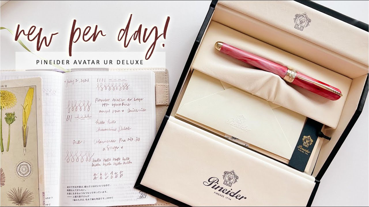 NEW PEN DAY: PINEIDER AVATAR UR DELUXE ANGEL SKIN | Charmaine Dulak