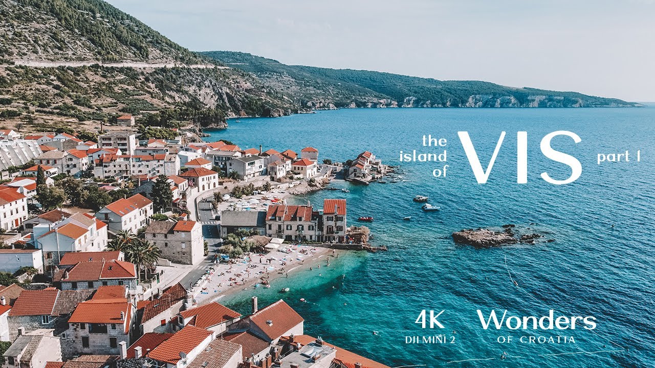 VIS ISLAND - part 1 | Wonders of Croatia | DJI Mini 2 | 4K