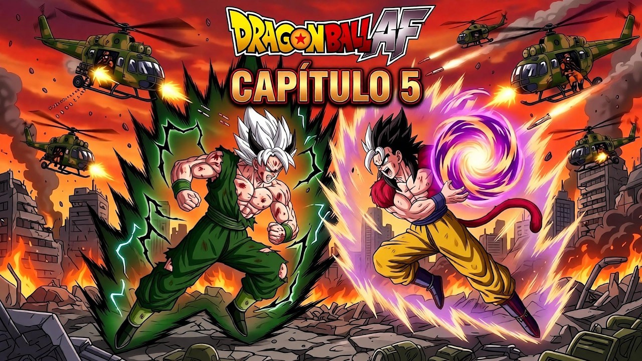 ​¡ZAIKO LO ADVIRTIÓ! 🟠 Dragon Ball AF Cap 5 La Sombra tras el Aura Mística.