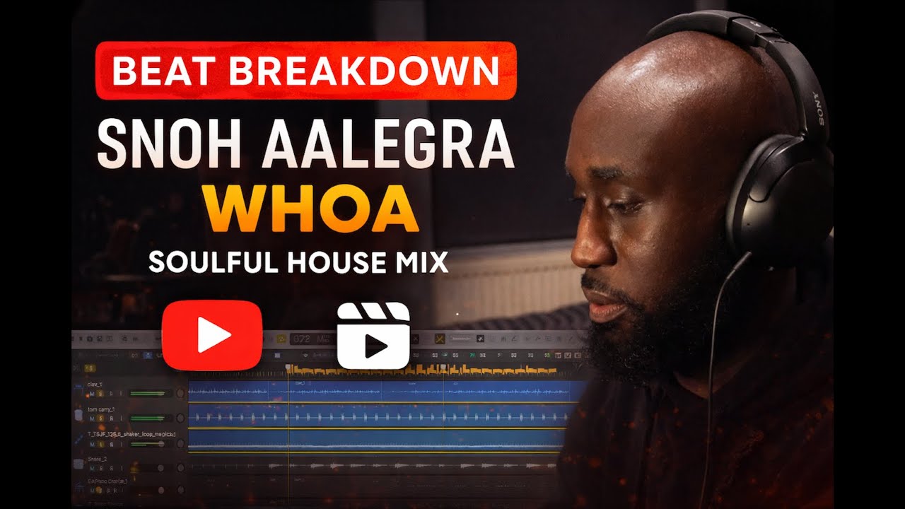 Snoh Aalegra - Whoa [Soulful house] Beat Breakdown By Greyman