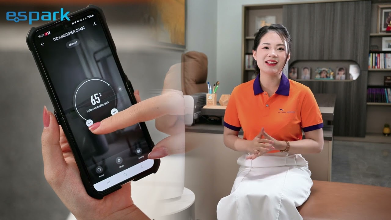 ESP-W20A432F - Máy Hút Ẩm & Lọc Không Khí Công Suất 20L, Cho Không Gian Sống Chuẩn Sạch, Tiện Nghi