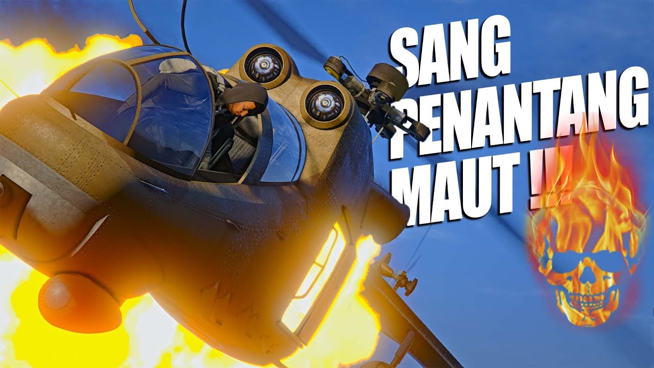 AKSI CHENT MENGGILA! RUDAL BETERBANGAN! LEDAKAN DIMANA-MANA!!! -GTA V ROLEPLAY