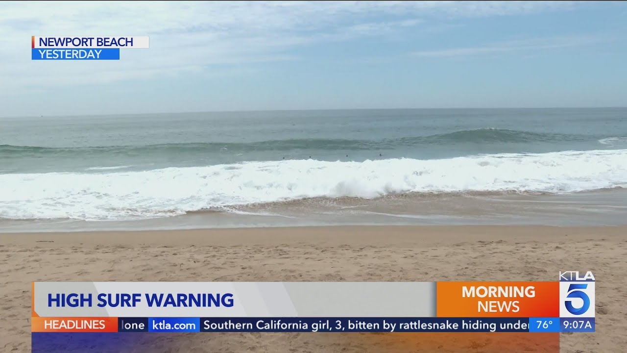 Tropical storms bring high surf to Southern California beaches&nbsp;