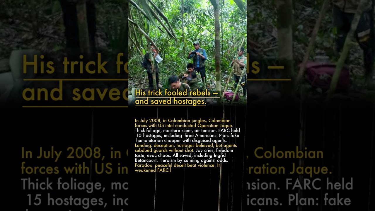 🦅 Colombia Rescue: Operation Jaque with US Aid ⚔️🇨🇴