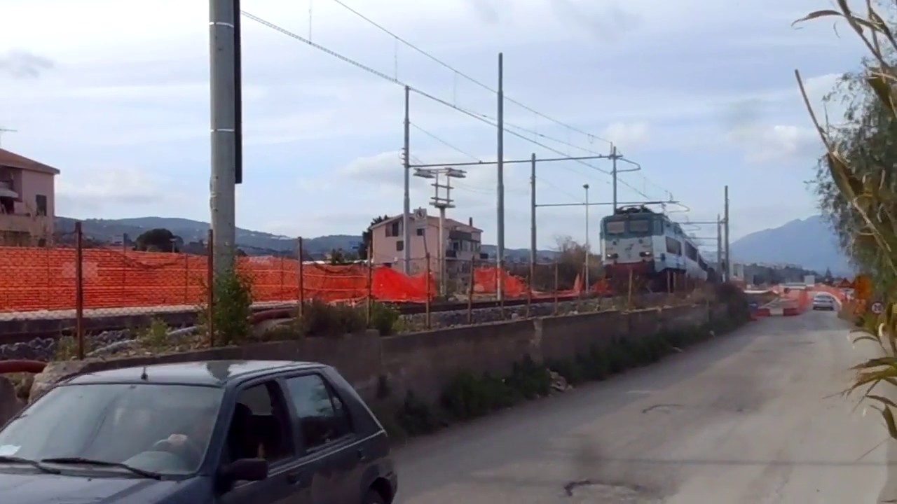 Intercity 730 a Lascari 4 febbraio 2017
