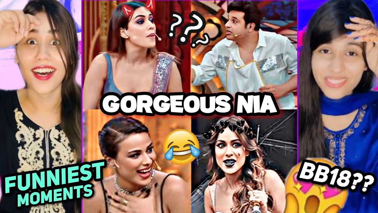 NIA SHARMA LATEST INSTAGRAM TRENDING CUTE & FUNNY REELS REACTION l ASHMAH 2.0