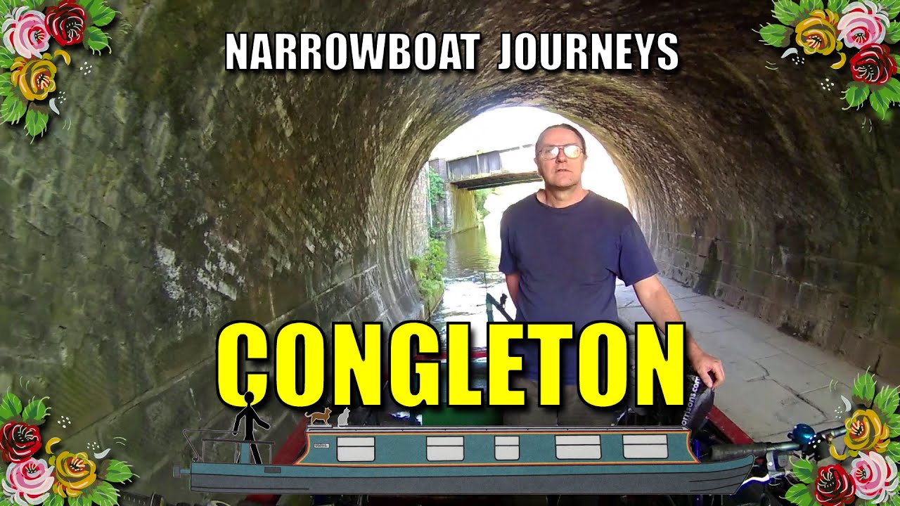 Through Congleton and Buglawton - A narrowboat journey on the Macclesfield canal.