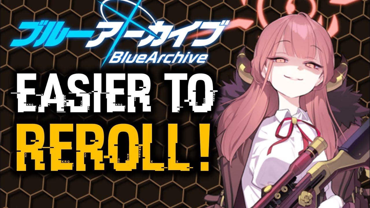 Blue Archive - NEXON MADE REROLLING EASIER?!?