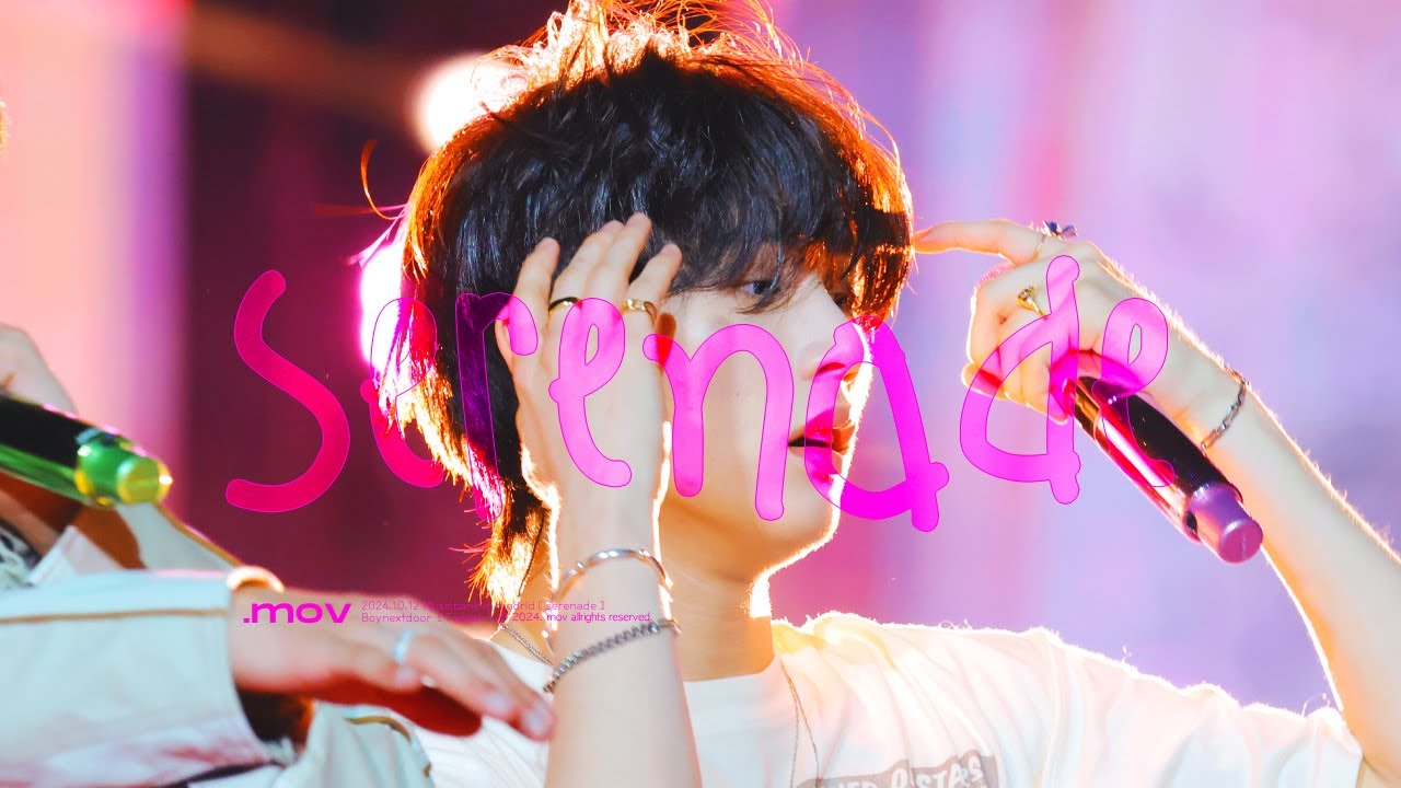 [FANCAM] | 241012 MUSIC BANK in MADRID - 'Serenade' | 보이넥스트도어 태산 직캠 (BOYNEXTDOOR TAESAN FOCUS)
