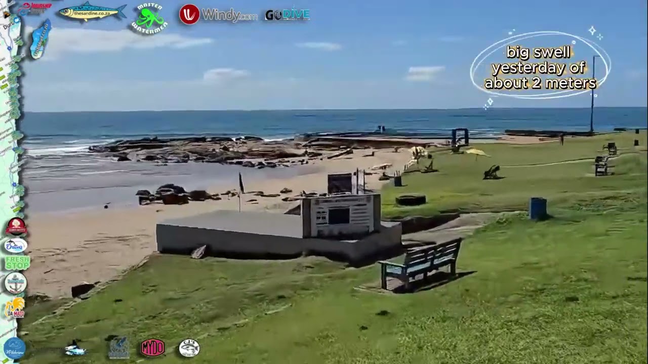 The Sea is Always The BEST on a Monday #kzn #bluff #south #coast #ocean #report
