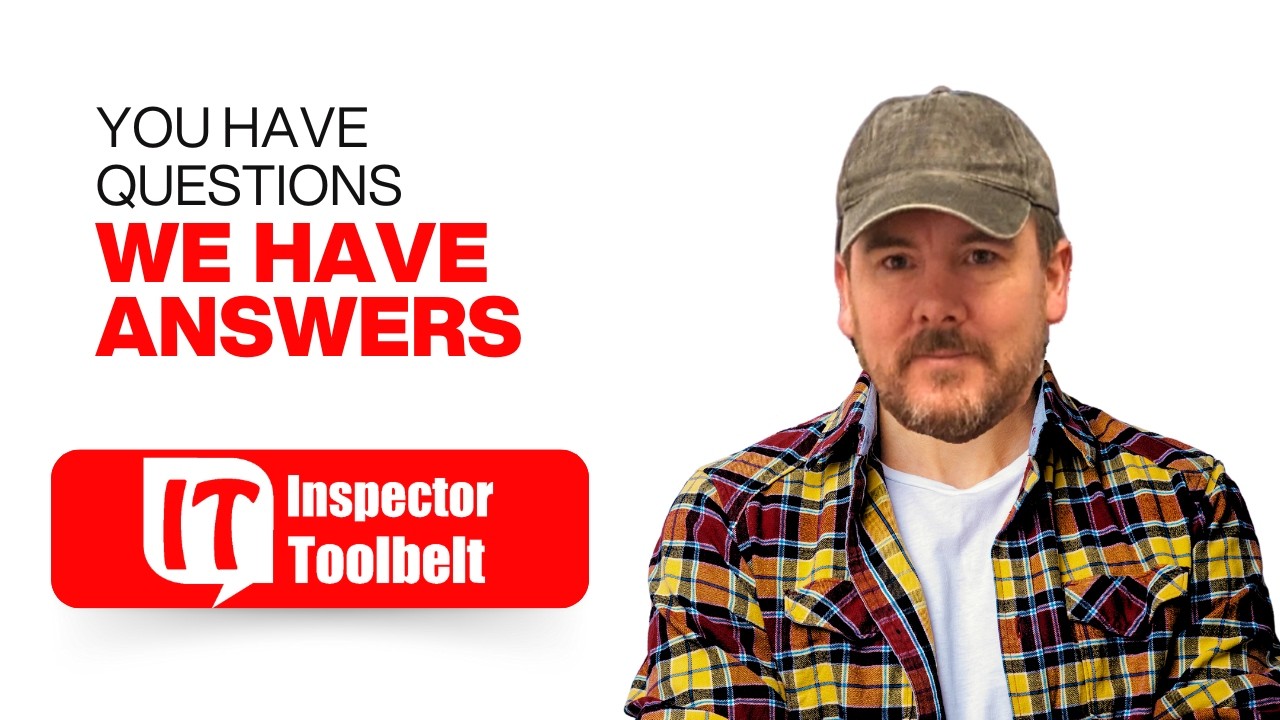Questions With Answers #ianrobertson #inspectortoolbelt