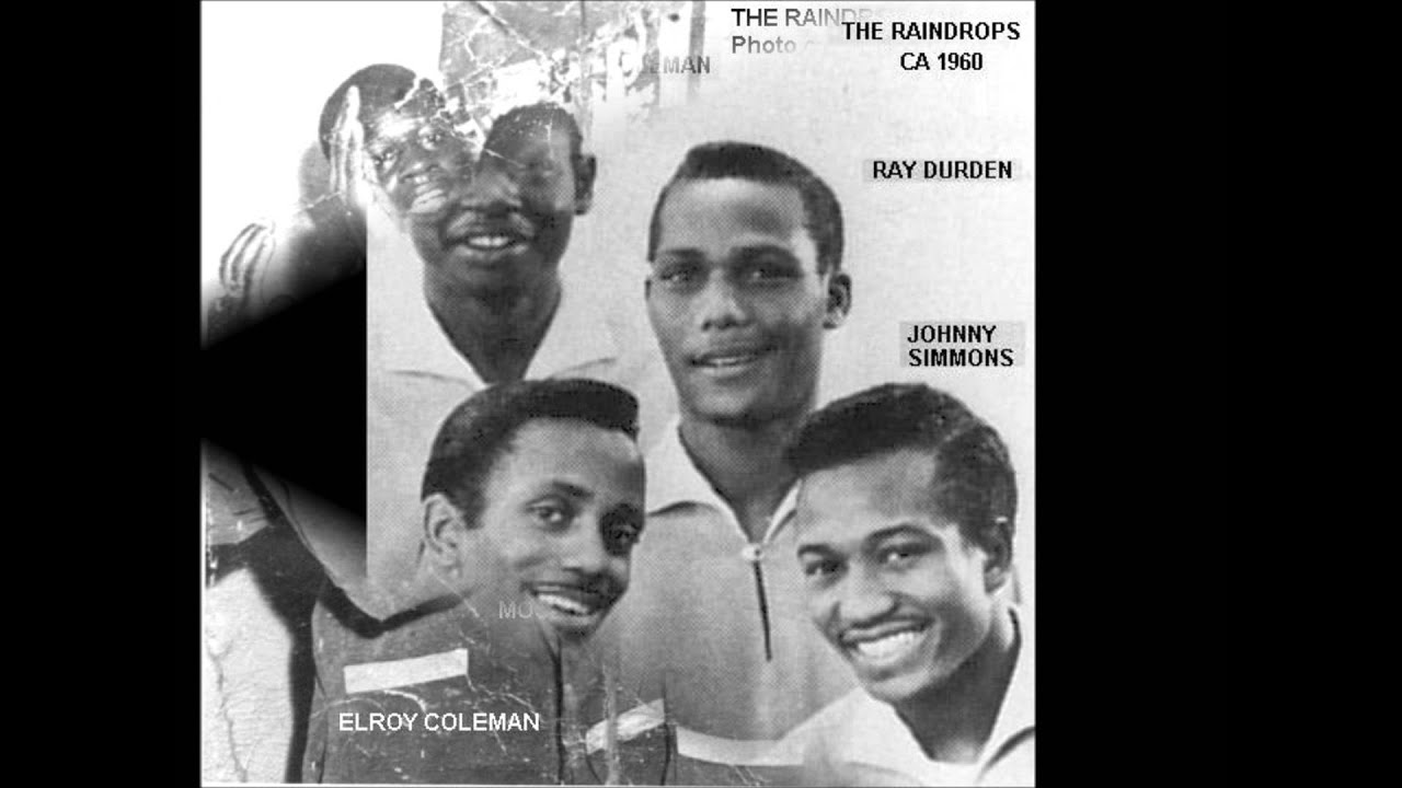 RAINDROPS -  Dim Those Lights / Oh Oh Baby - VEGA 105 - 5/58