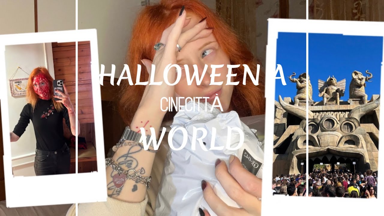 VLOG: HALLOWEEN A CINECITTÀ WORLD e HAUL SHEIN / sarabartoli