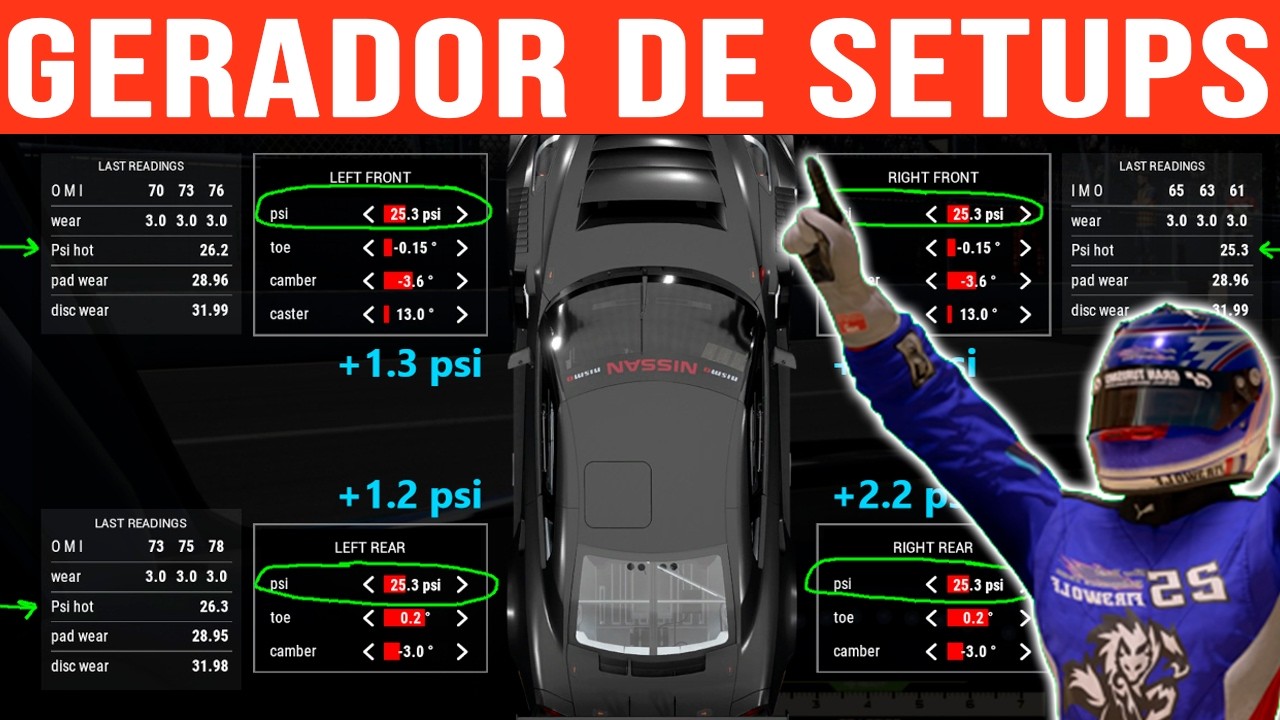 ESSA FERRAMENTA CRIA O SETUP PERFEITO SOZINHA (SIM RACING MUDOU?)