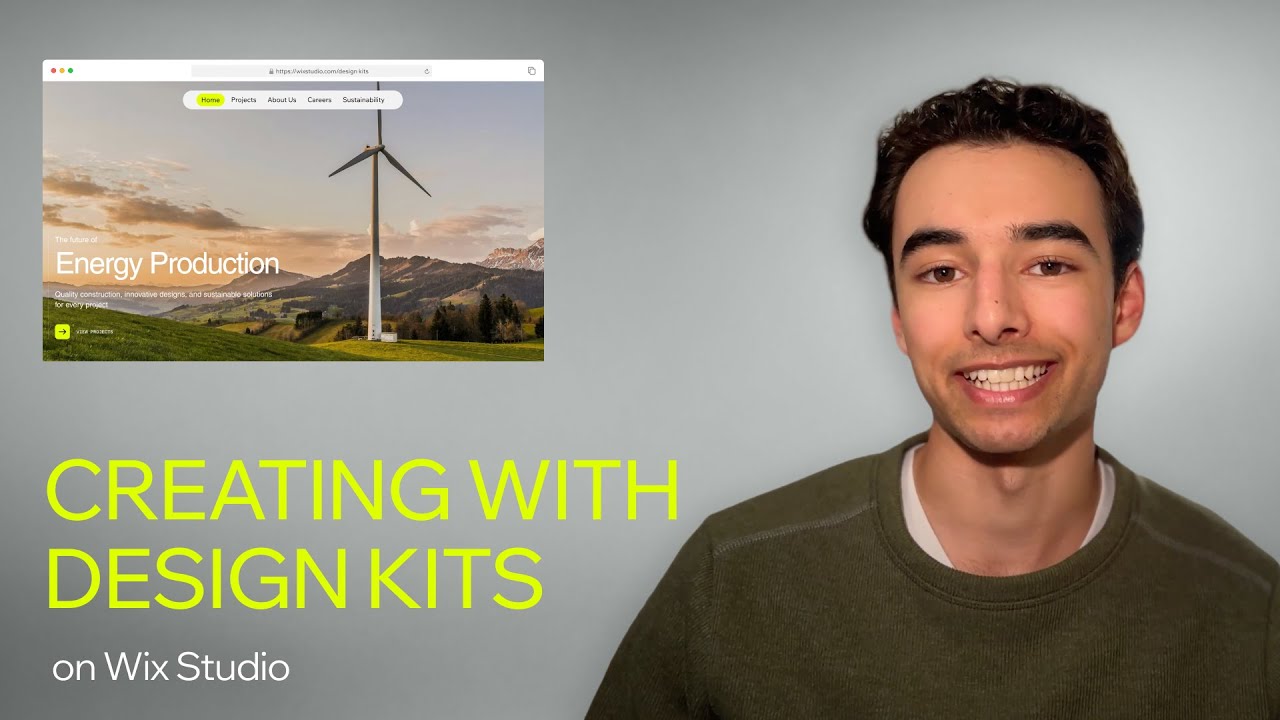 Design landing pages in minutes with Design Kits | Wix Studio