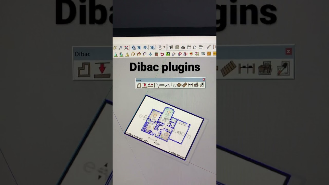 Dibac for sketchup