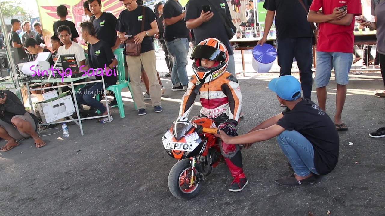 Generasi Pembalap Cilik MINIGP Gaspoll Sampai Finish, Drag Bike GDS