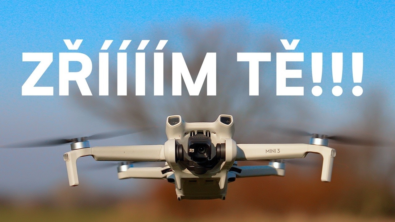 DRON, který sám natáčí EPICKÉ záběry! 🚀 Testuju DJI Mini 3