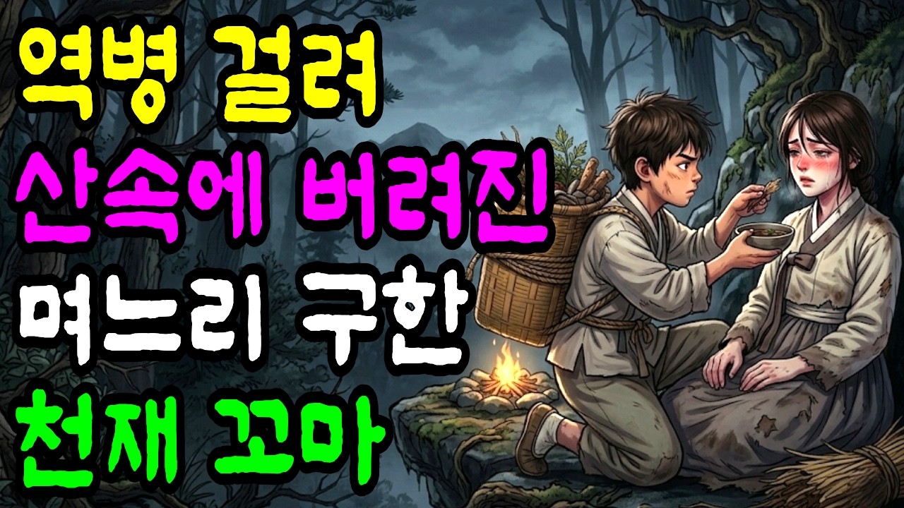 역병이라 산속에 버려진 며느리를 구한 천재 약초 동자   | 야담 | 옛날이야기 | 민담 | 수면동화 | 오디오북