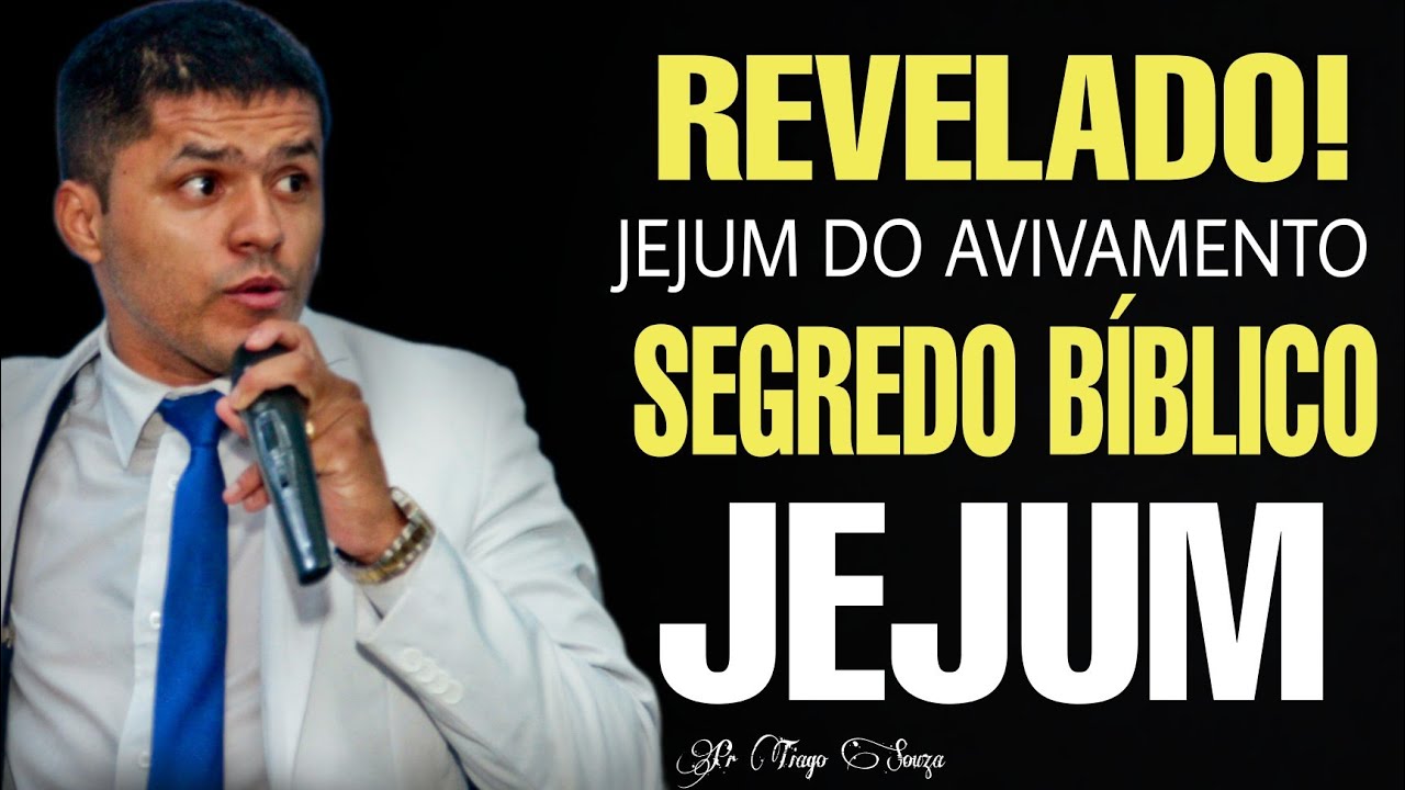 PROFETA REVELA JEJUM OCULTO À SÉCULOS😱 DESCONHECIDO ATÉ POR TEÓLOGOS! Pr Tiago Souza