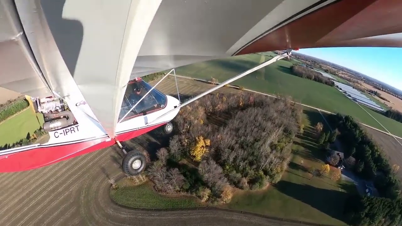 Challenger Rotax 503 carb ice sunny day forced landing