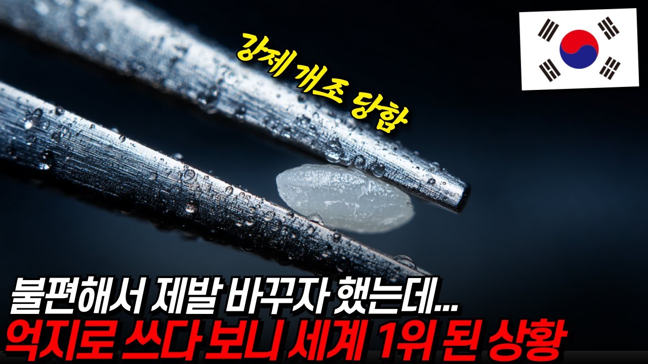 한국, 세계 1위로 강제 개조된 상황