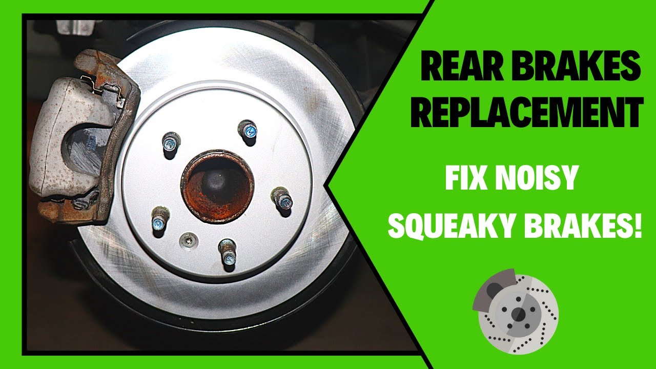 How to Change Rear Brake Pads & Rotors Chevrolet Cruze 2017-2019