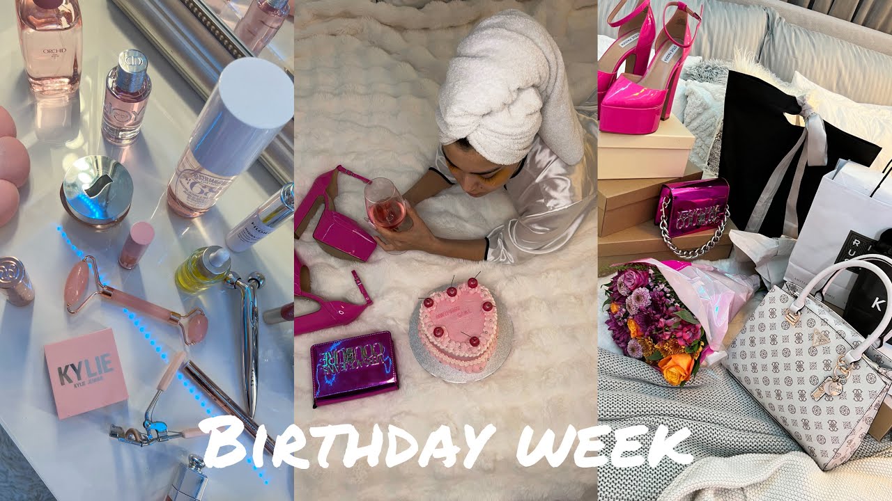 Spend my birthday week with me 🤍✨