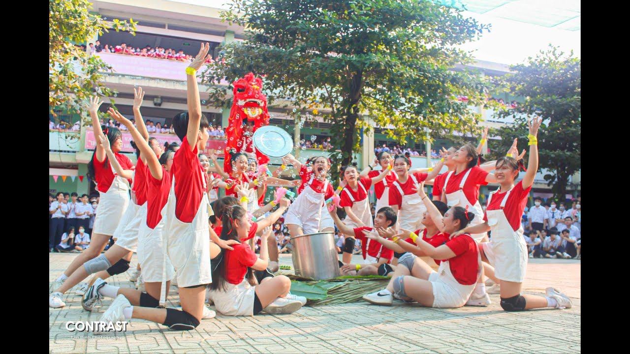 Flashmob THPT Tân Bình 2024 | Quán Quân 11B1 - 