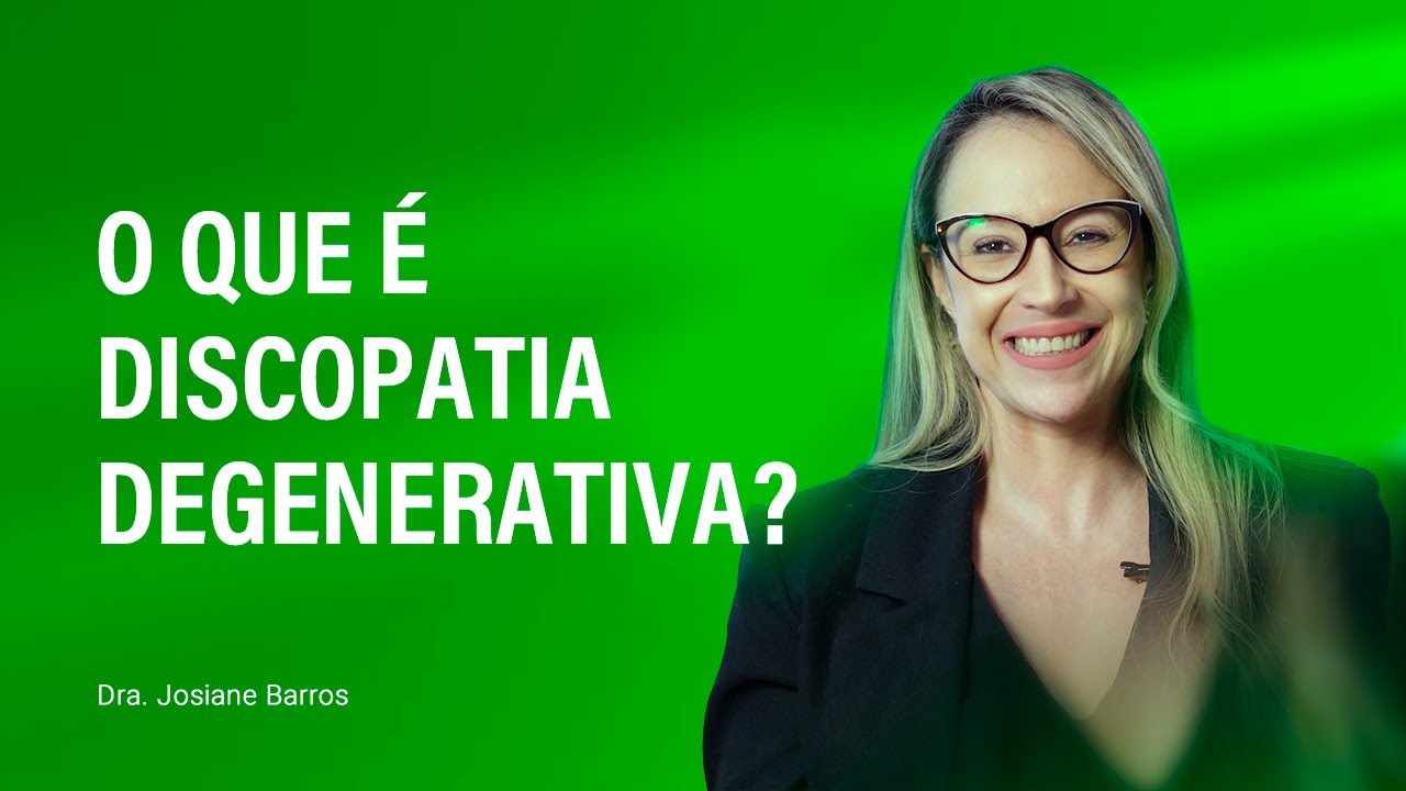 O que é discopatia degenerativa?