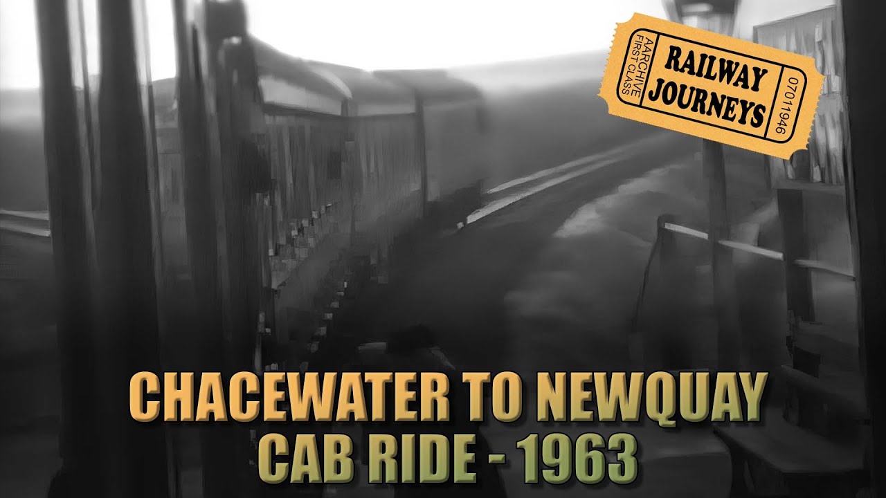 Retro Cab Journey: Chacewater To Newquay Cornwall - 1963