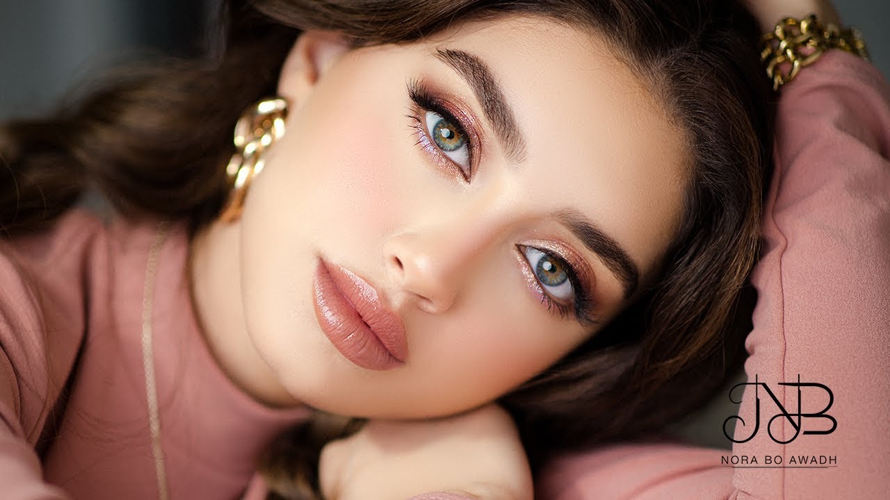 طريقة صنع بلاشر سايل ثابت + glitter Look