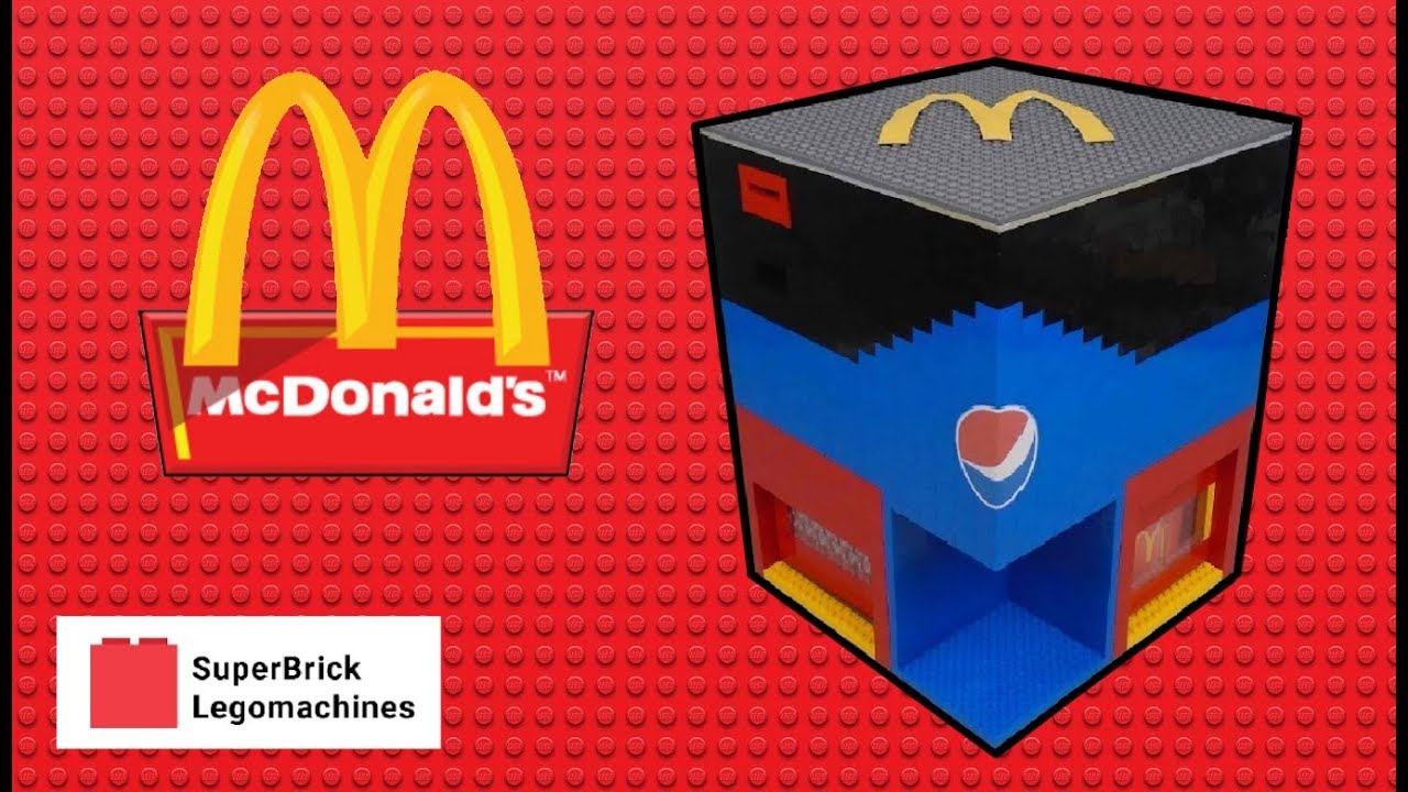 Ultimate LEGO McDonald's Machine | Chicken nuggets, Fries, Pepsi