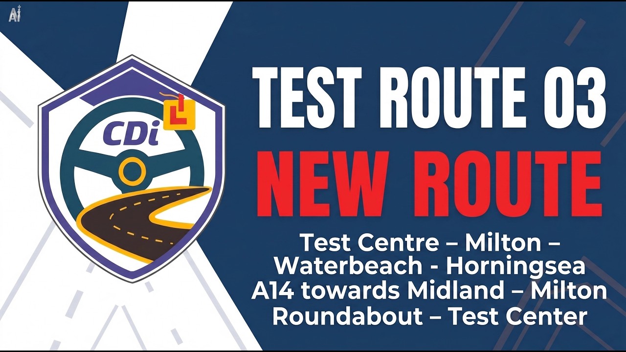 Cambridge Driving Test Routes | UK Driving Test Tips | CDI Cambridge | New Test Routes 2026