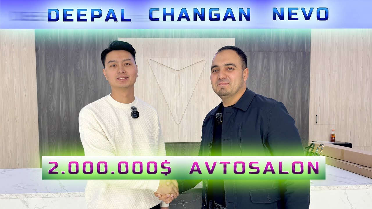 2.000.000 $ dollarlik DEEPAL CHANGAN NEVO avtosaloniga sayr.外国人在乌兹别克斯坦 - Chet elliklar Uzbekistonda