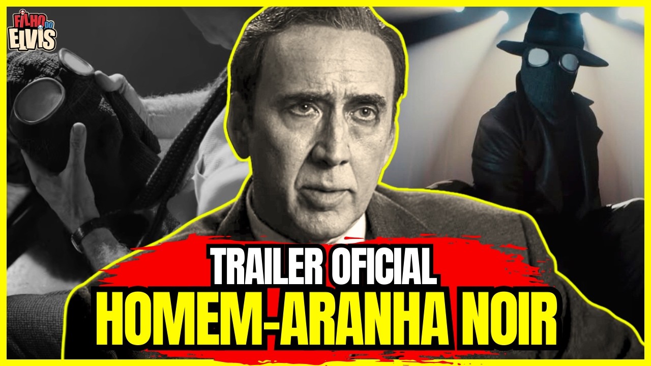 TRAILER DE SPIDER-NOIR – Homem-Aranha SOMBRIO em Preto e Branco?!
