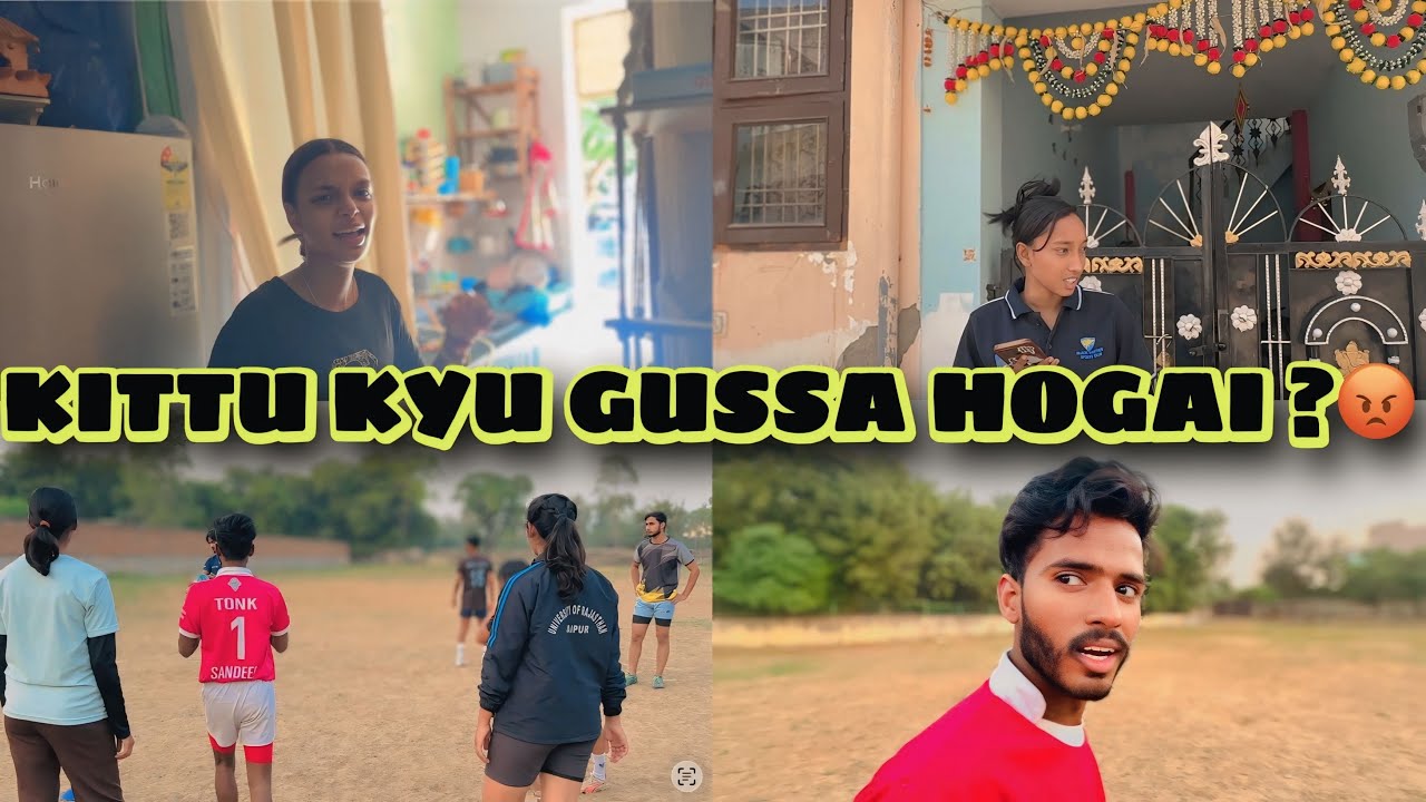 Kittu Aaj Gussa Kyu Hogai ? 😡 | Evening Practice Rugby 🏉 