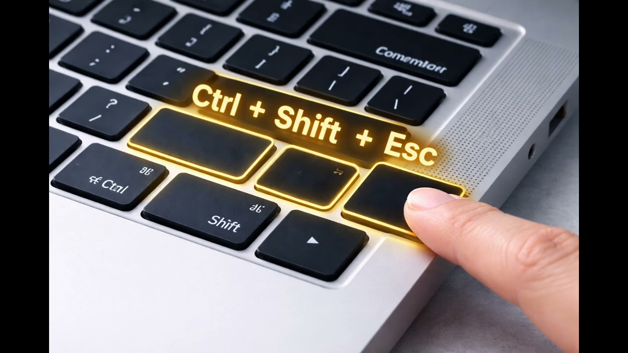 Como usar o gerenciador de tarefa pelo teclas do teclado 