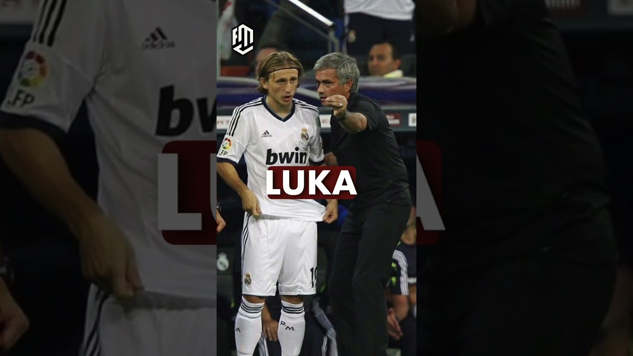 Jose Mourinho Defended Luka Modric At Real Madrid 🐐⚽️ #football #soccer #shorts