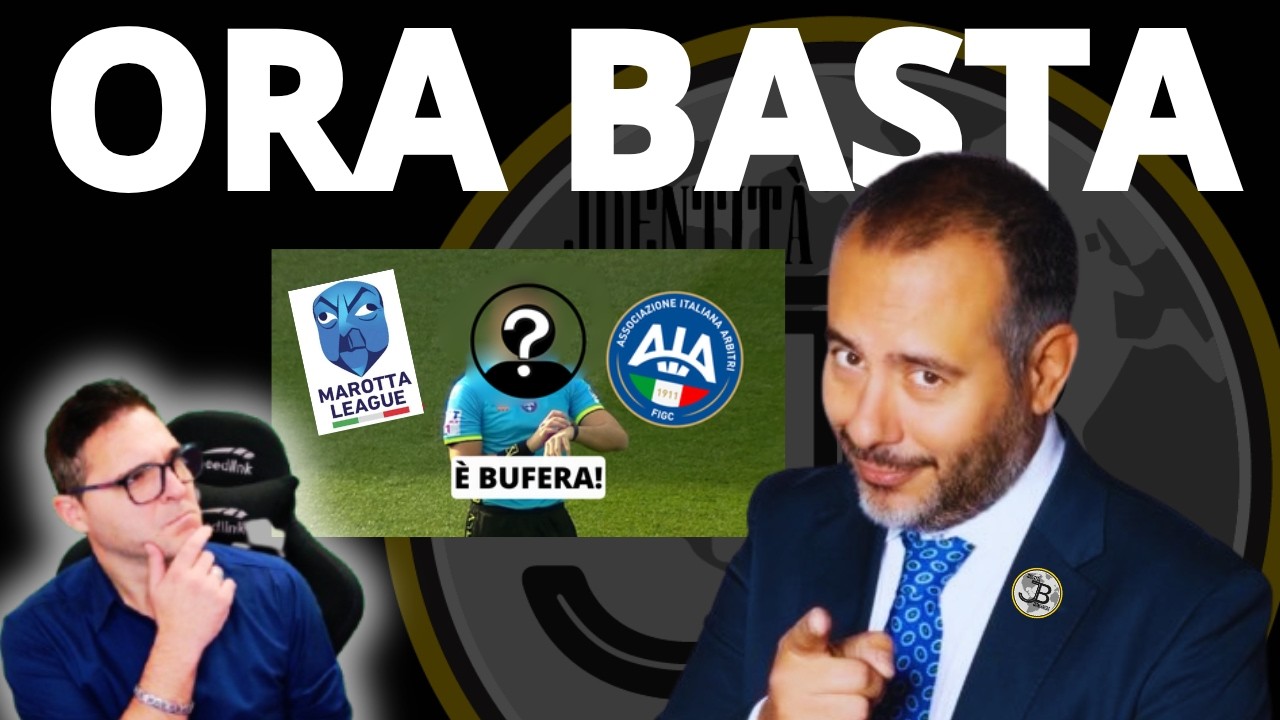 JUVENTUS ora BASTA la FONDAZIONE JB all ATTACCO del  SISTEMA  CALCIO // MAROTTALEAGUE?