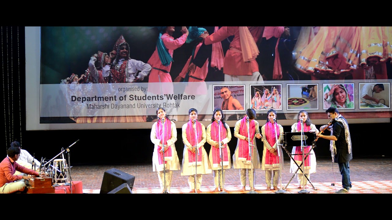 Indian Group Song Hindi Team G3 Faridabad || Inter Zonal Youth Festival Rohtak 2019