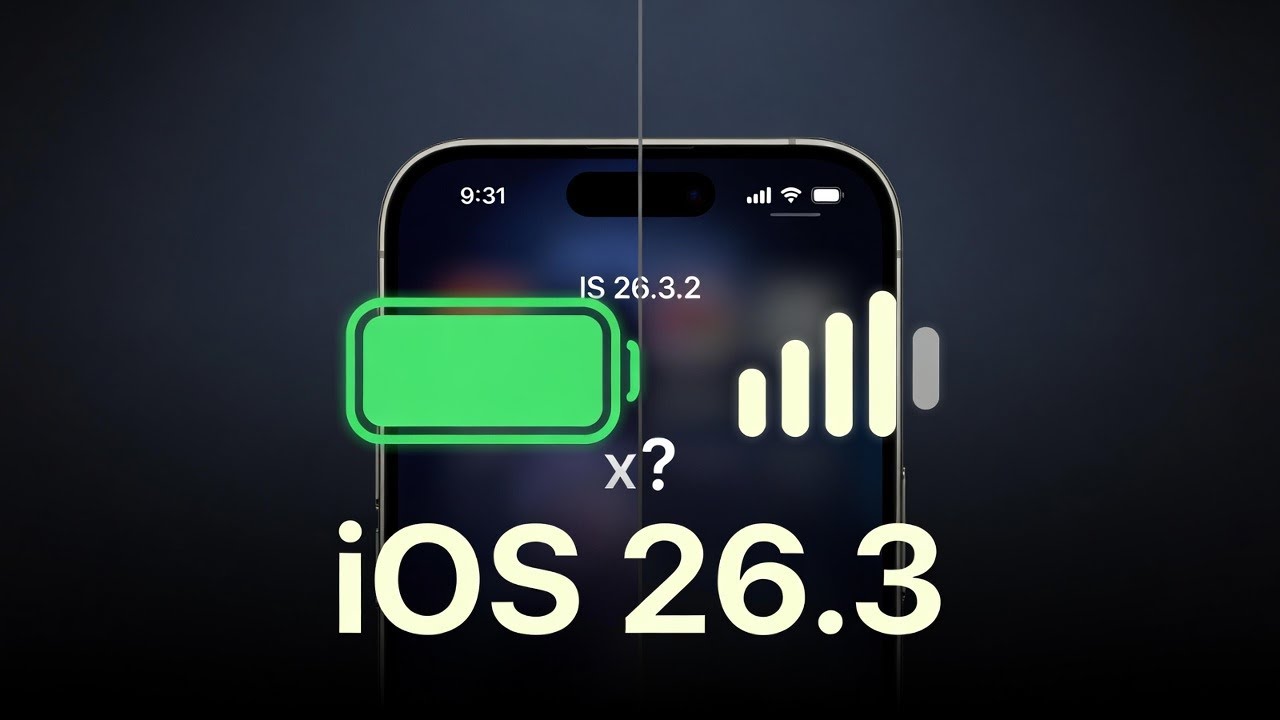 iOS 26.3.2 : autonomie 🔋 et signal 📶 enfin réparés… ou illusion ?