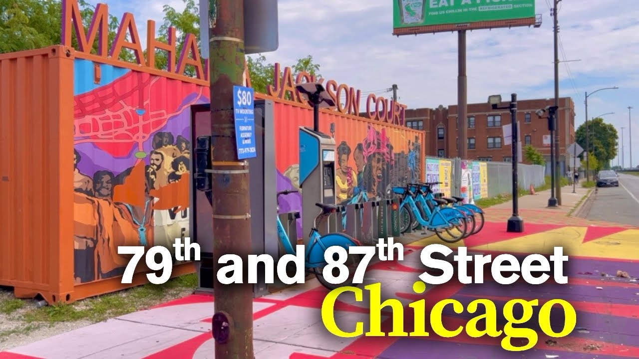 ☀️Chicago Walking Tour | 79th & 87th Street Chicago | Chicago Neighborhood Walk | 4th of July 2025