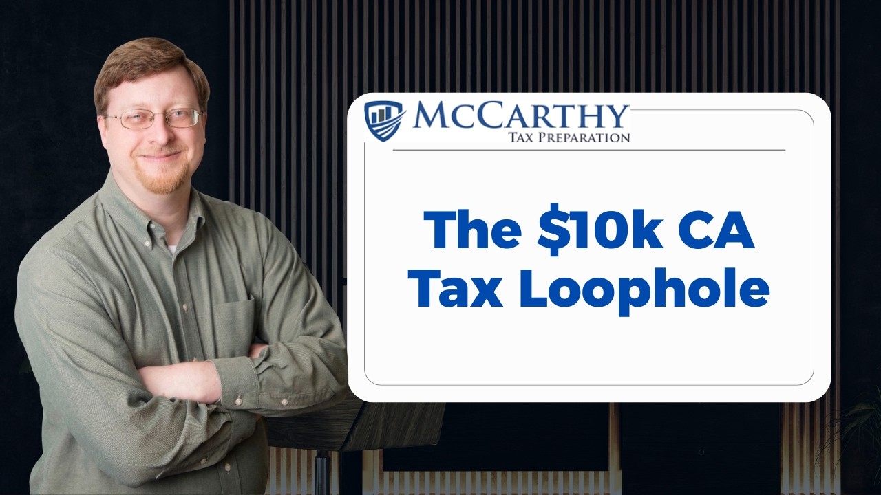 How California High Earners Save Thousands by Filing Separately 💸 | McCarthy Tax Preparation